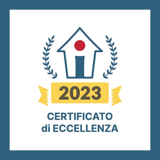Certificato di eccellenza Immobiliare.it 2023