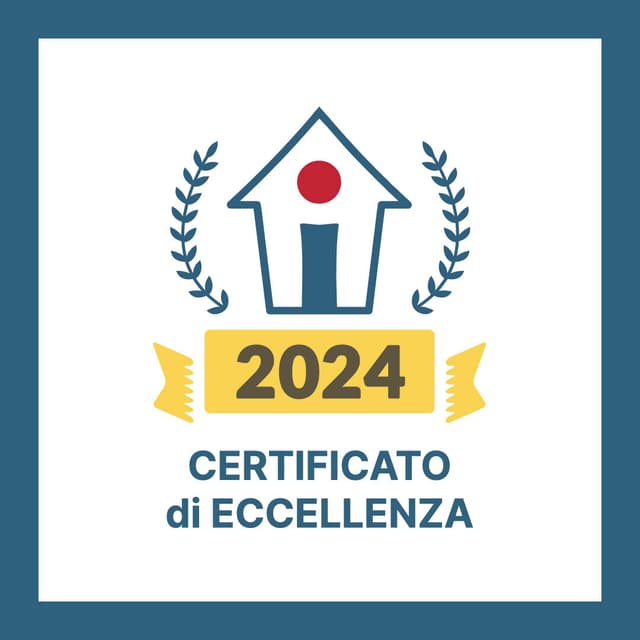 Certificato di eccellenza Immobiliare.it 2024